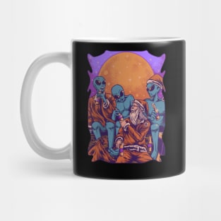 Aliens n Santa Mug